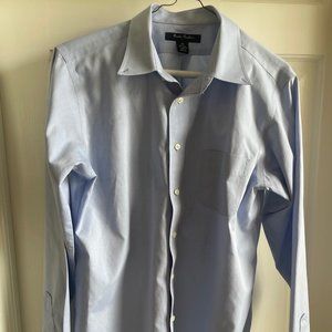 Brooks Brothers Botton Down Shirt, Boys Size 20, Light blue